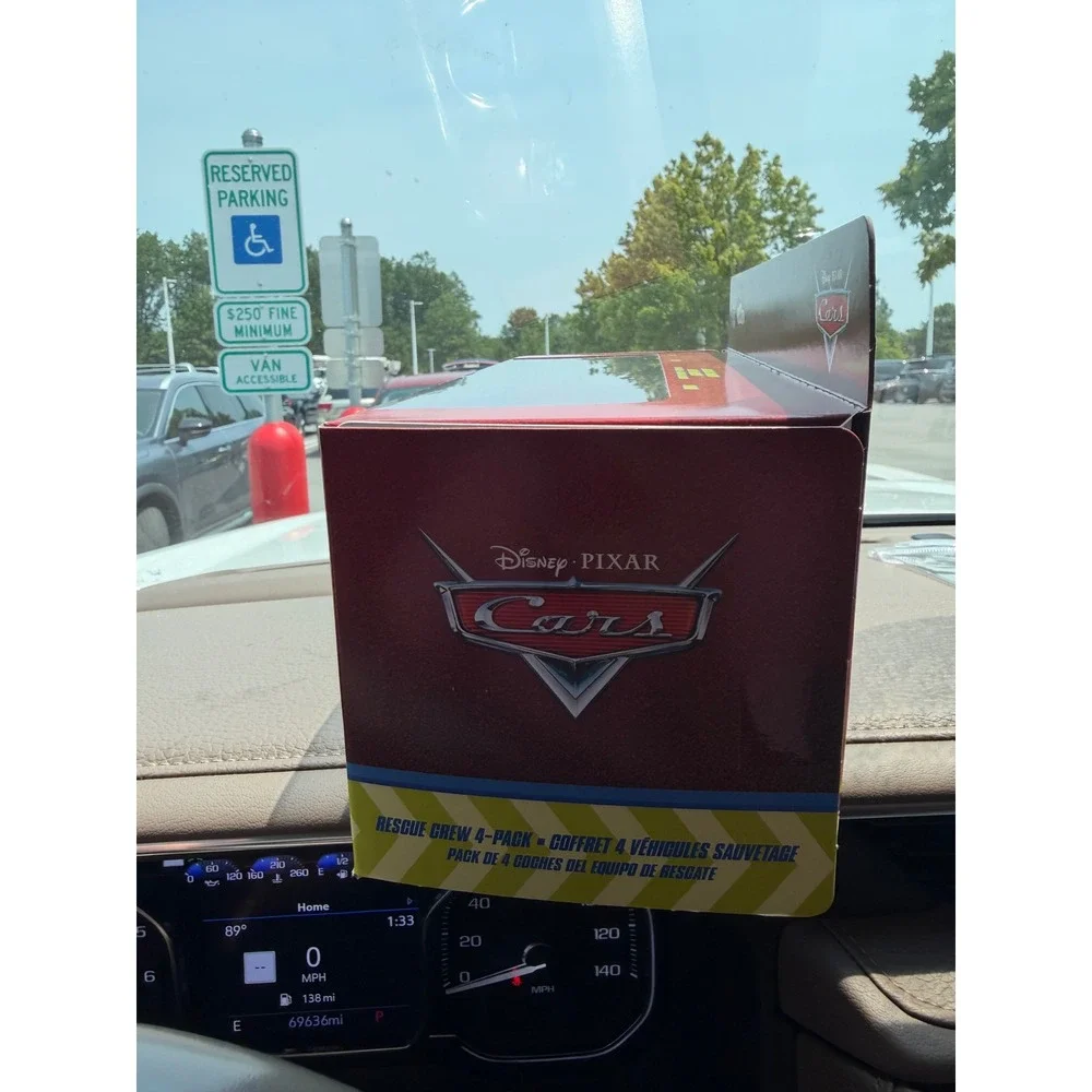 Disney Pixar Cars Race &Rescue Crew 4-Pack Mattel Diecast Red McQueen Sarge 20th